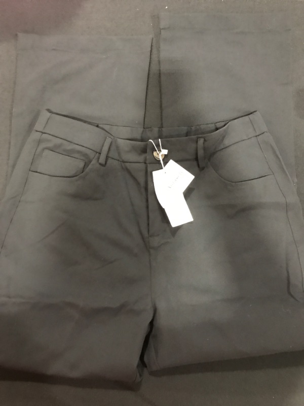 Photo 1 of [Size XL] Ladies Boot Cut Work Pants - Black