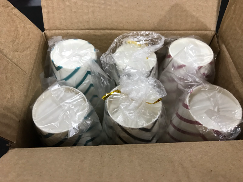 Photo 1 of [300 Pack] 3 oz Disposable Paper Cups, Small Bathroom Cups, Mouthwash Cups, Mini Colorful Espresso Cups 3 OZ, Paper Cups for Party, Picnic, BBQ, Travel, Home and Event  3 oz
