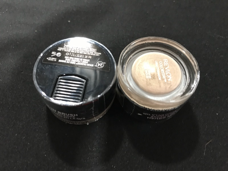 Photo 2 of [Pack of 2] Crème Eyeshadow by Revlon, ColorStay 24 Hour Eye Makeup, Highly Pigmented Cream Formula in Blendable Matte & Shimmer Finishes, 705 Crème Brûlée, 0.18 Oz Crème Brulee