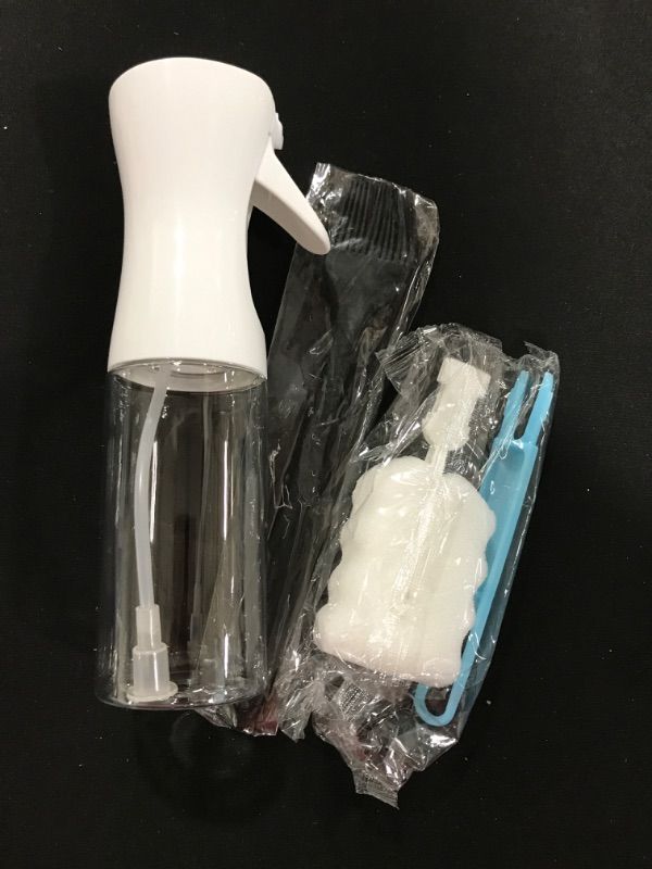 Photo 1 of 2 Pack- Olive Oil Sprayer 7oz/200ml Transparent Air Pressure Mode Oil Sprayer -White