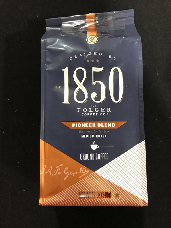 Photo 2 of 1850 Pioneer Blend, Medium Roast Ground Coffee, 12 Ounces
