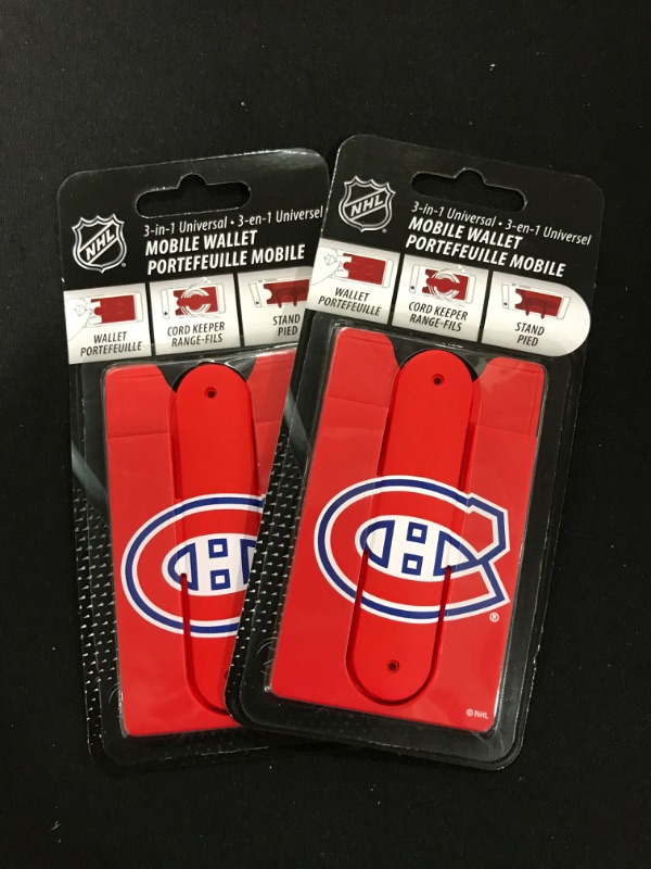 Photo 2 of 2 Pack- Trends International NHL Montreal Canadiens Mobile Wallet