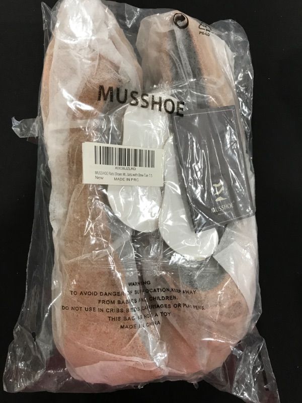 Photo 2 of [Size 7.5] MUSSHOE Ballet Flats for Women Comfortable Women's Flats Shoes- Tan