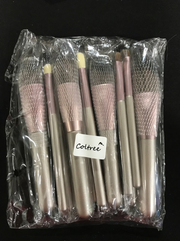 Photo 2 of Coltree Makeup Brush Set 12Pcs Professional Foundation Powder Blush Concealer Eye Shadows Makeup Brush Set… (12PCS)