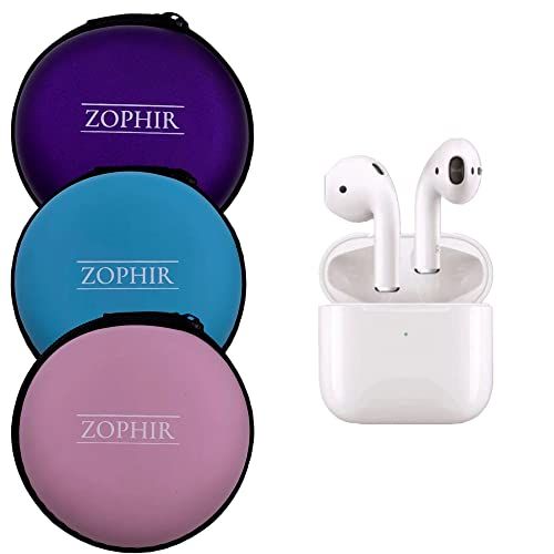 Photo 1 of 3 Pack - Headphone Earbud Carry Case – Small, Lightweight, Portable Carrying for Wireless Earbuds Case (3)