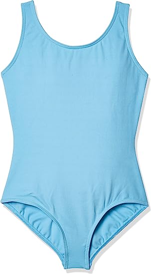 Photo 1 of Capezio Women's Team Basic Tank Leotard Large Light Blue