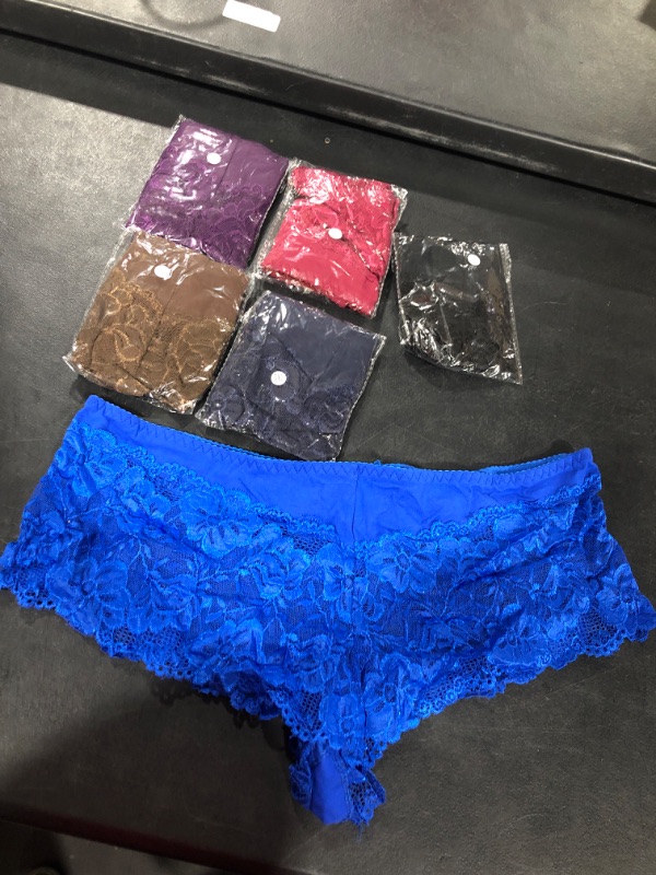 Photo 1 of 6 PAIRS LACE UNDERWEAR 5X