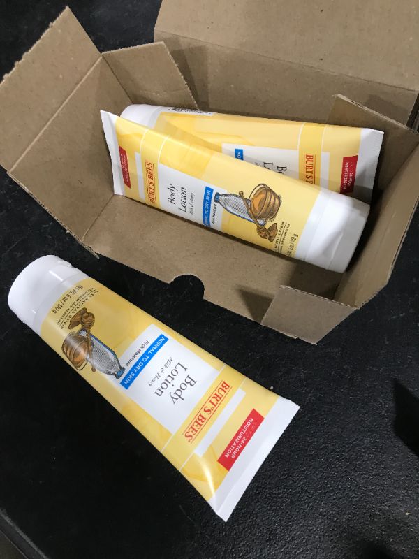 Photo 2 of Burt's Bees Naturally Nourishing Milk & Honey Body Lotion 6 oz (Pack of 3)
