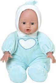 Photo 1 of adora cuddle baby doll blue 13" boy weighted cuddly washable soft snuggle