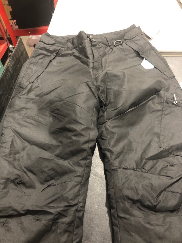 Photo 2 of Arctic Quest Womens Insulated Ski & Snow Pants Large Padded Black (9054)