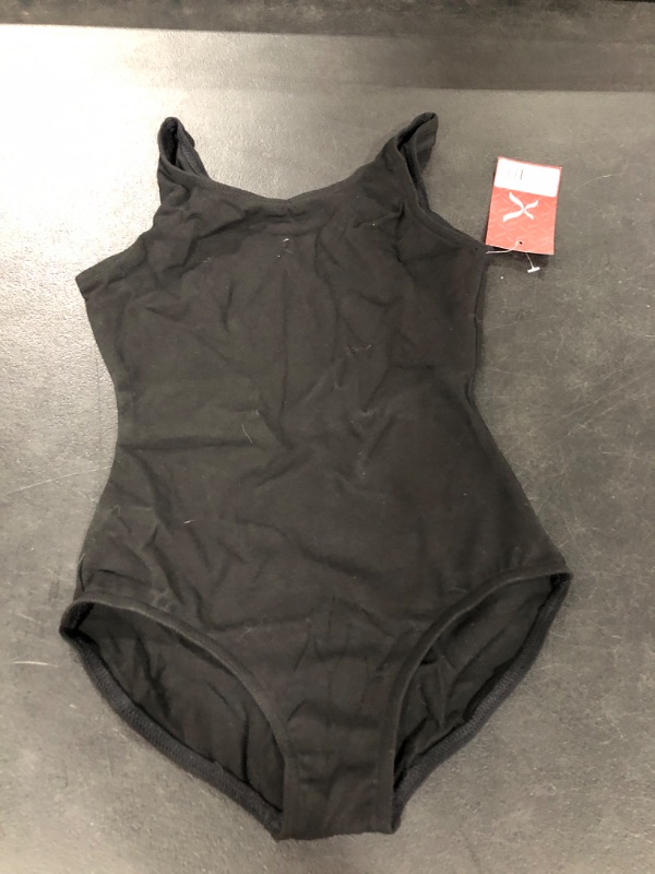 Photo 2 of Capezio girls Classic High-neck Tank Leotard 8-10 Black