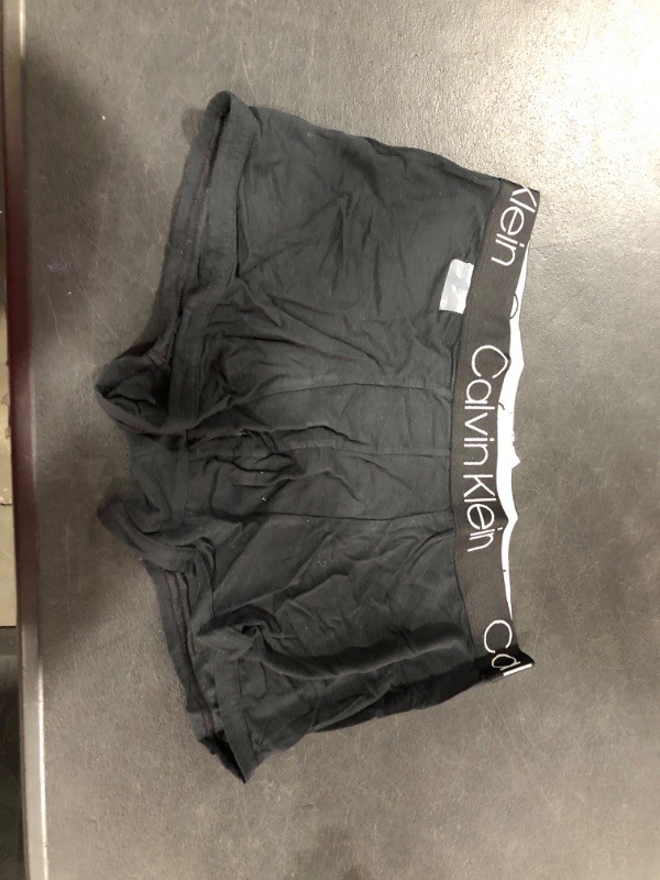 Photo 2 of Calvin Klein Men's Ultra-Soft Modal Trunks Medium Black