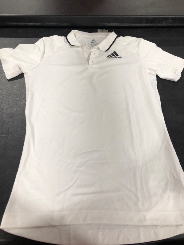 Photo 2 of adidas Men's Tennis Freelift Polo Shirt X-Small White