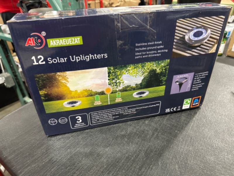 Photo 2 of 12 PACK SOLAR GROUND LIGHTS 