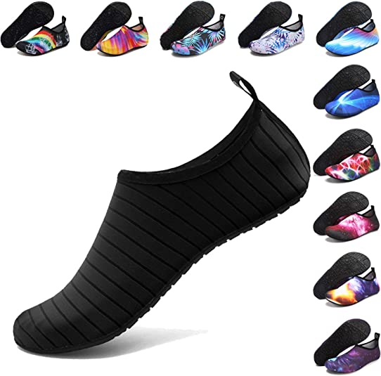 Photo 1 of ANLUKE Water Shoes Barefoot Aqua Yoga Socks Quick-Dry Beach Swim Surf Shoes for Women Men 38/39