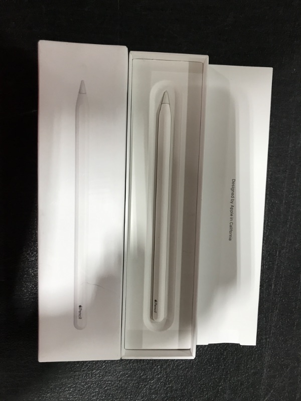 Photo 1 of Apple Pencil (2nd Generation): Pixel-Perfect Precision and Industry-Leading Low Latency, Perfect for Note-Taking, Drawing, and Signing documents. Attaches, Charges, and Pairs