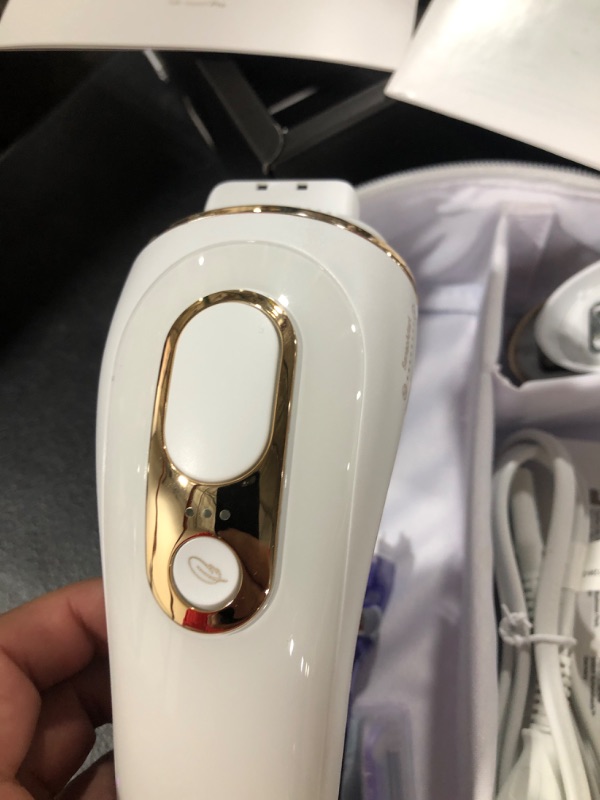 Photo 1 of Braun IPL Braun IPL Long-Lasting Hair Removal for Women and Men, Silk Expert Pro 5 PL5137 with Venus Swirl Razor, Long-lasting Reduction in Hair Regrowth for Body & Face, Corded
