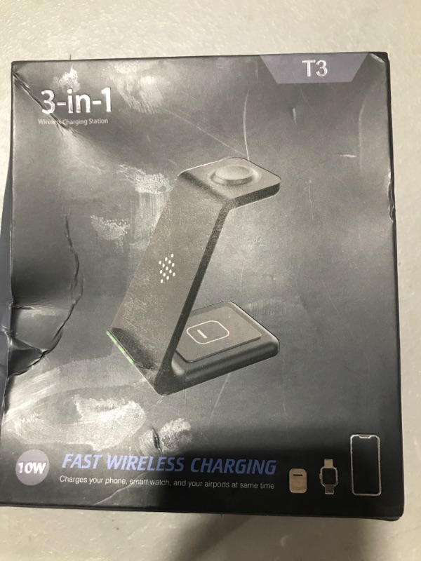 Photo 1 of 3-in-1 Wireless Charging Station