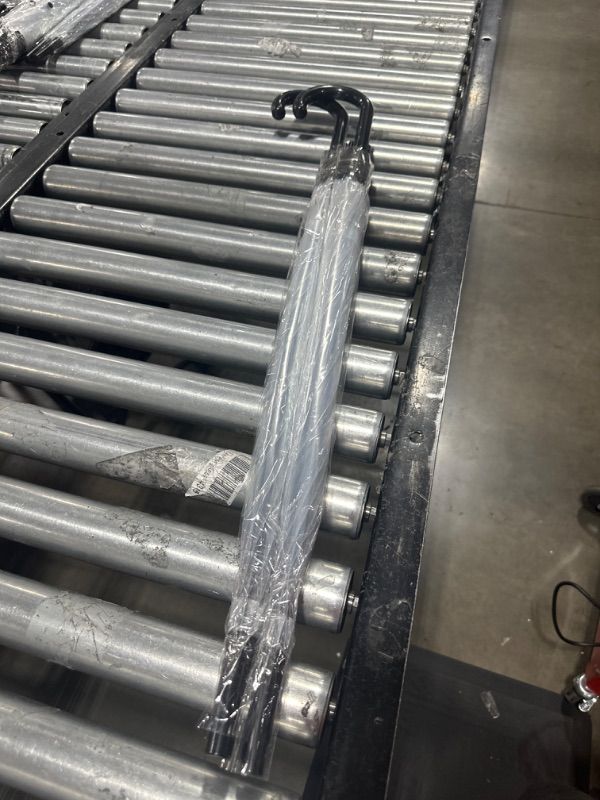 Photo 1 of 2 PACK BLACK AND CLEAR UMBRELLAS 
