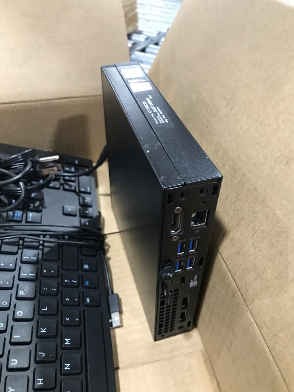 Photo 4 of Dell Optiplex 5070 Micro MFF Desktop PC Intel i5-9500T, 16GB DDR4 New 512GB M.2 NVMe SSD, WiFi BT HDMI New KB & Mouse Windows 11 Pro (Renewed) Dell 5070 SET