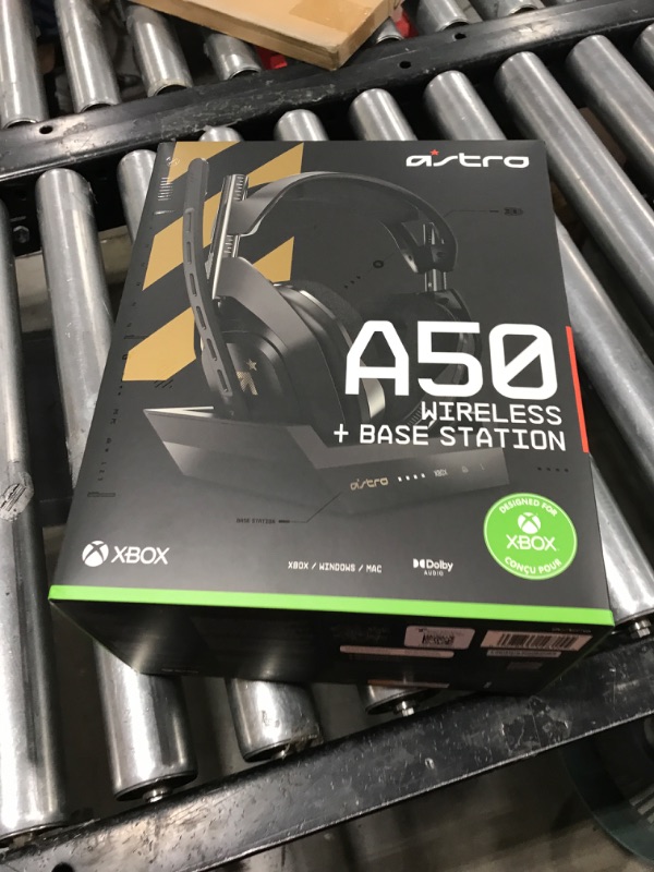 Photo 3 of A50 Wireless Dolby Atmos Over-the-Ear Gaming Headset for Xbox Series X|S, Xbox One, and PC with Base Station