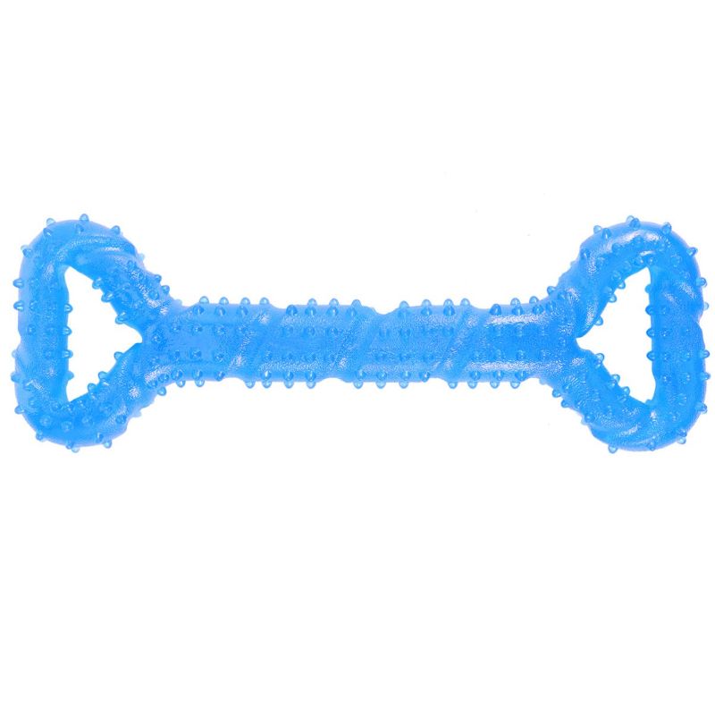 Photo 1 of 2 Handle Dog Toy, Blue