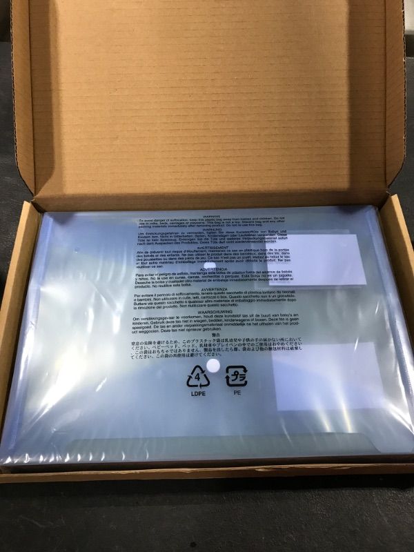 Photo 1 of Amazon Basics Plastic Envelopes for A4 Letter Paper with Snap Button, 10-Pack, Assorted Color