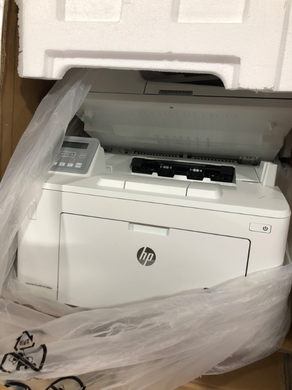 Photo 3 of HP Color LaserJet Pro M283fdw Wireless All-in-One Laser Printer, Remote Mobile Print, Scan & Copy, Duplex Printing, Works with Alexa (7KW75A), White