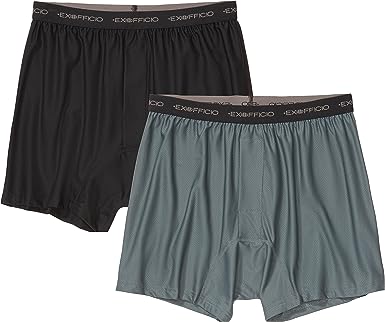 Photo 1 of ExOfficio Men's Give-n-go Boxer Shorts 2 Pack
SIZE:MEDIUM