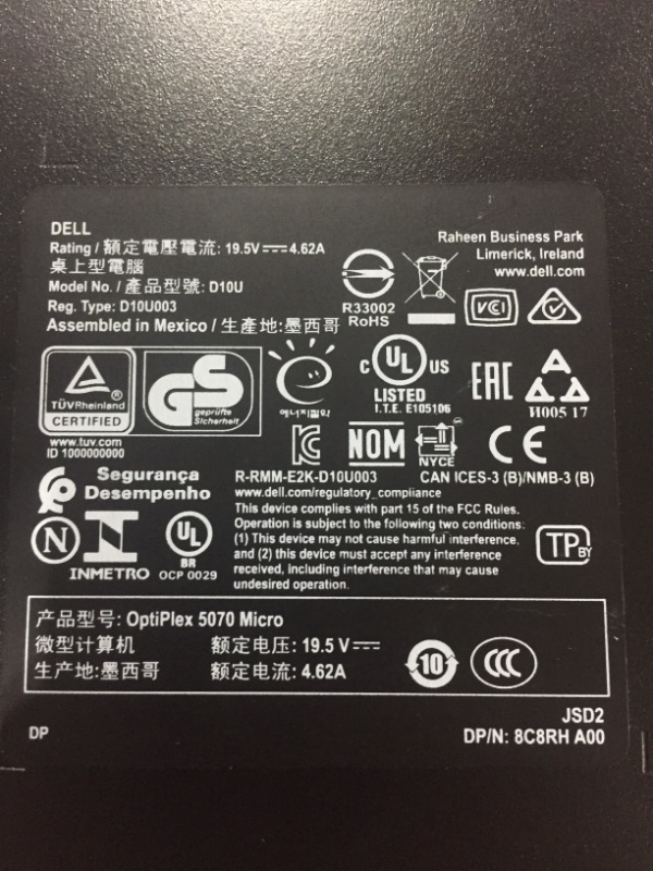 Photo 7 of HP 2022 New 15 Laptop, 15.6" HD LED Display, Intel Dual-Core Processor, Intel UHD Graphics, 16GB DDR4 RAM, 1TB SSD, Ethernet Port, USB Type-C, Long Battery Life, Windows 11

Dell OptiPlex 7000 Series 7080 Micro Form Factor Mini Business Desktop, Intel Cor