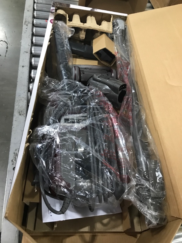 Photo 1 of Shark HV322 Rocket Pet Plus Corded Stick Vacuum with LED Headlights, XL Dust Cup, Lightweight, Perfect for Pet Hair Pickup, Converts to a Hand Vacuum, with (2) Pet Attachments, Bordeaux/Silver