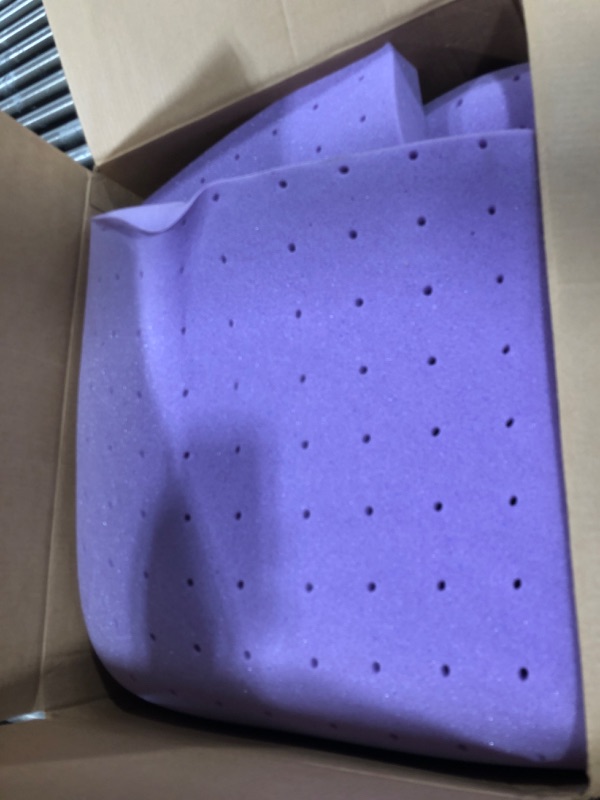 Photo 1 of 2 inch purple cooling mattress toppers