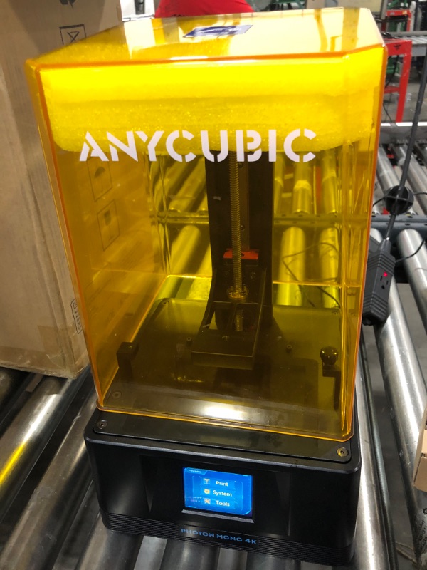 Photo 2 of ANYCUBIC Photon Mono 4K, Resin 3D Printer with 6.23" Monochrome Screen, Upgraded UV LCD 3D Printer and Fast & Precise Printing, 5.19" x 3.14" x 6.49" Printing Size