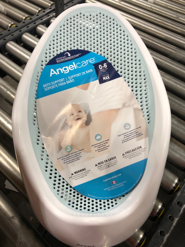 Photo 2 of Angelcare Baby Bath Support (Aqua) | Ideal for Babies Less Than 6 Months Old
