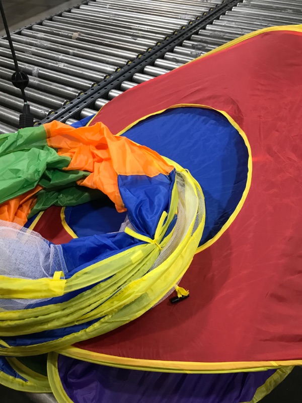 Photo 3 of 6 Piece Ball Pit, Basketball, Target Game, Tent and Tunnel Set!
