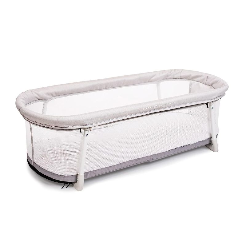 Photo 1 of Baby Delight Snuggle Nest Bassinet | Portable Baby Bed | for Infants 0 – 5 Months | Driftwood Grey
