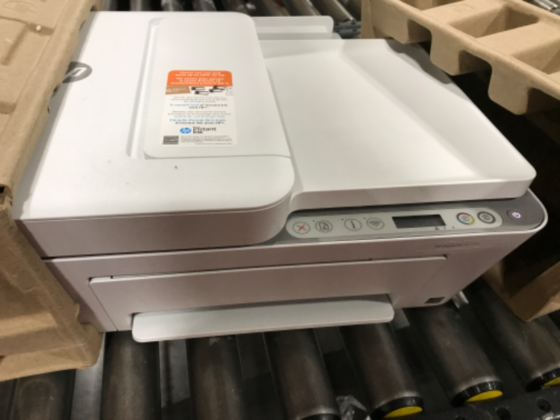 Photo 1 of HP DeskJet 4155e Wireless Color All-in-One Printer & 67XL Tri-Color High-Yield Ink Cartridge | 3YM58AN & 67XL Black High-Yield Ink Cartridge | 3YM57AN Printer + Tri-color Ink + Black Ink