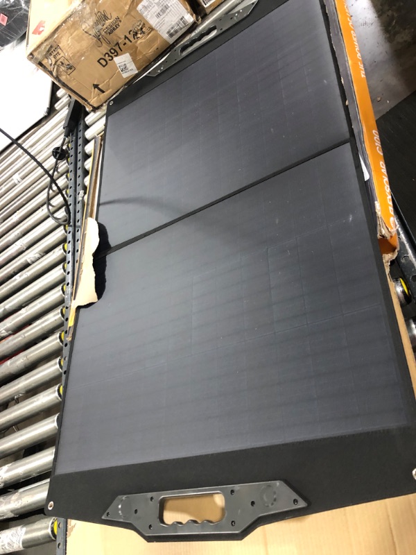 Photo 1 of FLC-C2-201000-4 100W 4-in-1 Foldable Solar Panel, Black
