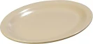 Photo 1 of  Kingline Melamine Dinner Plate, 8.92" Diameter x 0.77" Height, Tan Set of Two