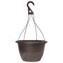 Photo 1 of 18 Pack 12 in. Rene Bark Brush Plastic Hanging Baskets
