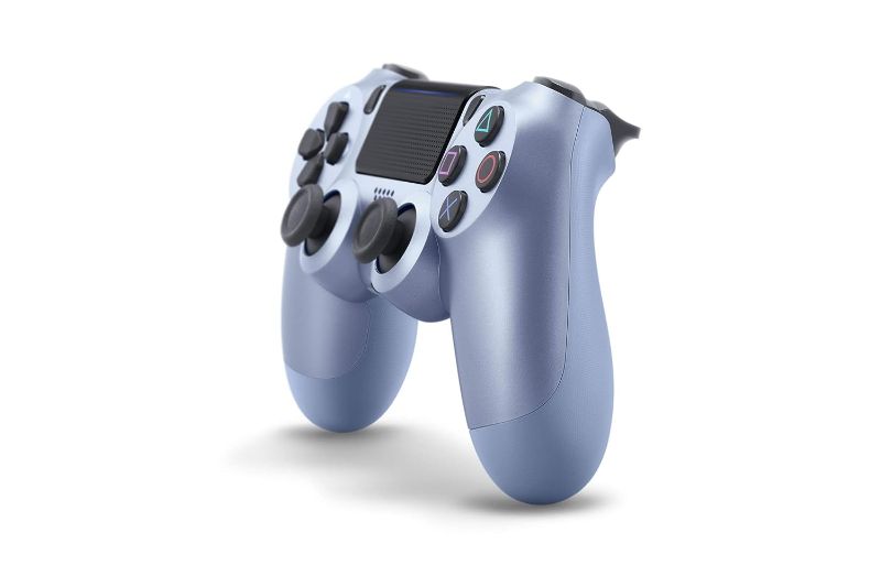 Photo 1 of DualShock 4 Wireless Controller for PlayStation 4 - Titanium Blue (Renewed)
