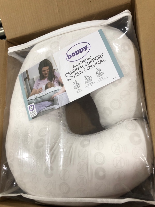 Photo 2 of Boppy Nursing Pillow – Bare Naked | Breastfeeding and Bottle Feeding, Propping Baby, Tummy Time, Sitting Support | Pillow Only