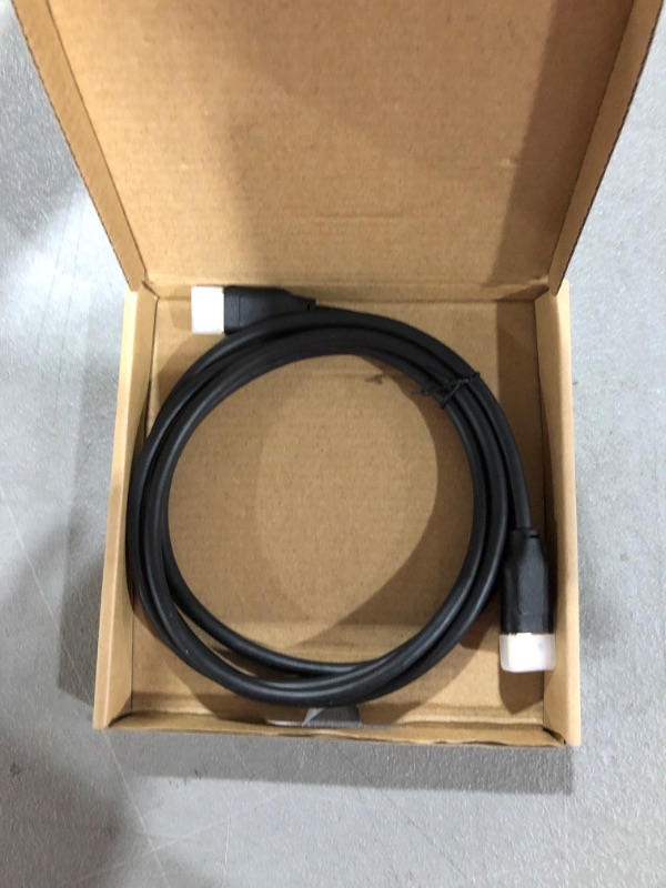 Photo 1 of Amazon Basics 8K DisplayPort to DisplayPort 1.4 Cable with 4K@120Hz, 8K@60Hz Video Resolution, and HDR Support, 6 Feet 6 Feet Cable