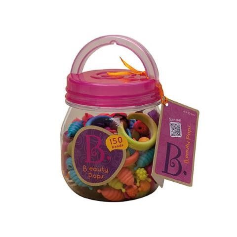 Photo 1 of B. Beauty Pops. Jewelry Kit with Bright Reusable Beads in Assorted Shapes Sizes and Colors