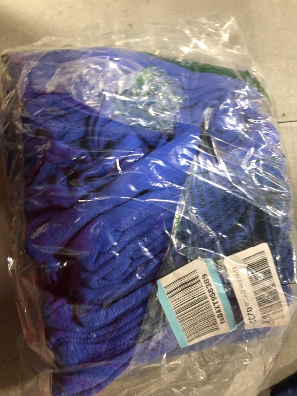 Photo 2 of 100% COTTON 24 Pieces-NEW BLUE GLASS CLEANING SHOP TOWELS/HUCK/SURGICAL/DETAILING TOWELS CLEANING TOWELS