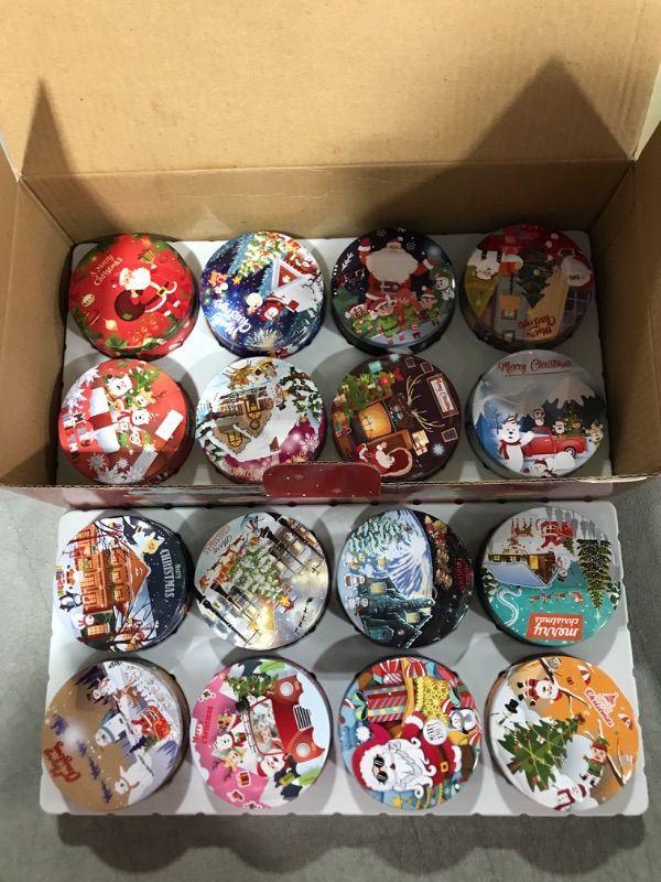 Photo 1 of 16 Packs Christmas Scented Candle Gift Set for Mom | Woman, 2.5oz Aromatherapy Candles for Home Scented Bath Yoga, Natural Soy Wax Candles, Fragrance Candle Gift for Mothers Day, Valentine's Day