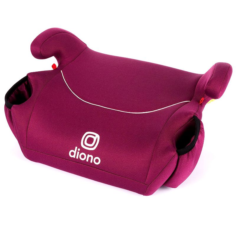 Photo 1 of Diono Solana 2022, No Latch, Single Backless Booster Car Seat, Lightweight, Machine Washable Covers, Cup Holders, Pink 