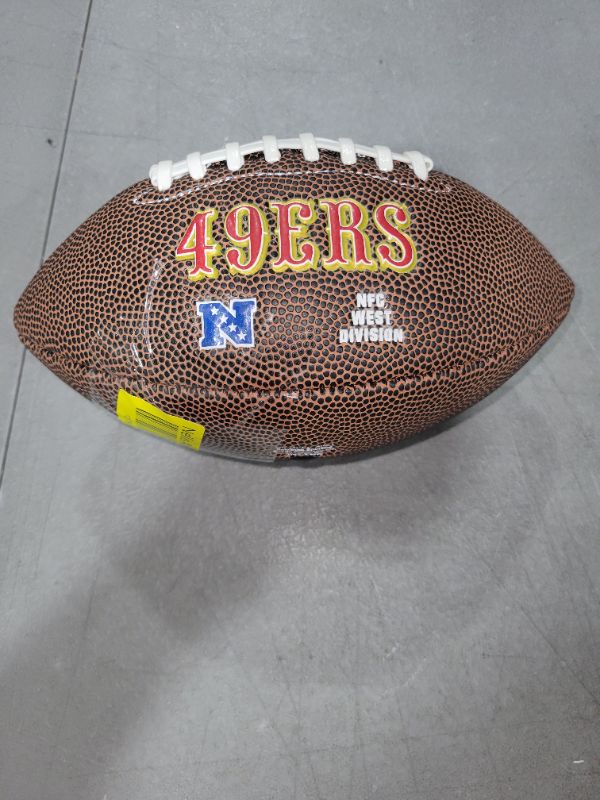 Photo 1 of 49ERS SMALL FOOTBALL