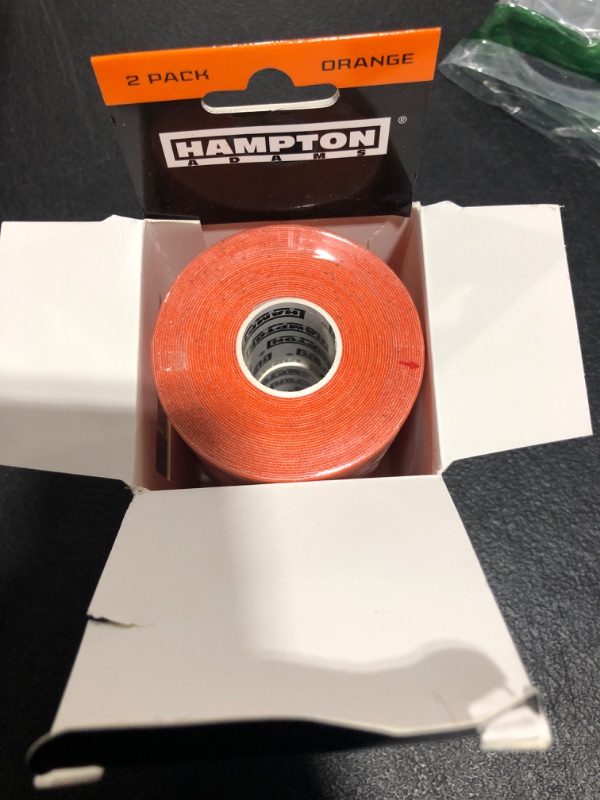 Photo 2 of HAMPTON ADAMS KINESIOLOGY TAPE ORANGE 2 ROLLS 