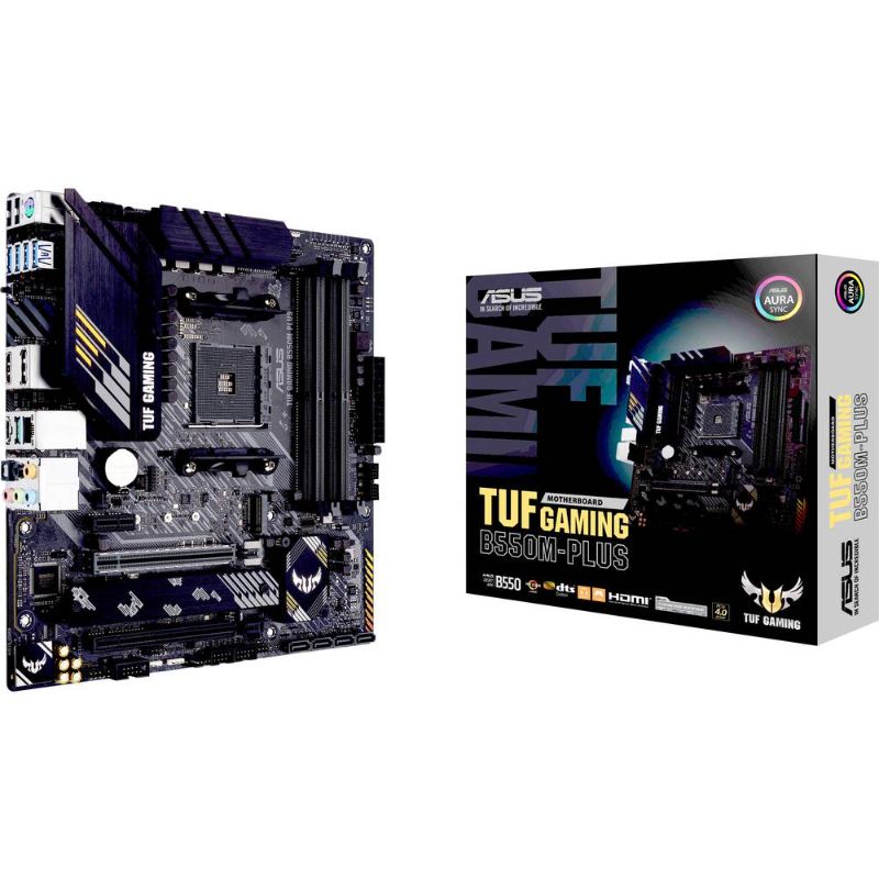 Photo 1 of Motherboard TUF GAMING B550M-PLUS ATX +2GLN+U3.2+M2 SATA6+4xDD
